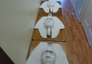 Take Time for Art's Ancient Egypt mummy mask project