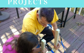 making connections through hands-on projects